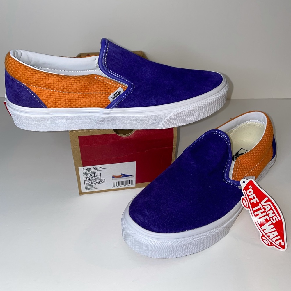 Nwb Vans Classic Slip-On Royal Blue Apricot